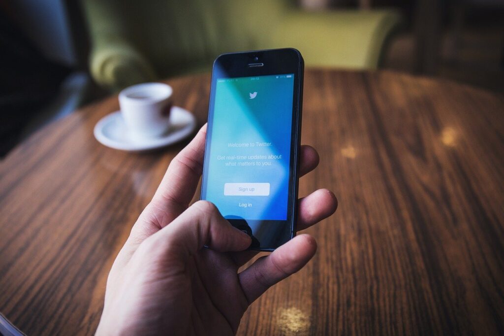 cell phone, twitter, hand-1245663.jpg